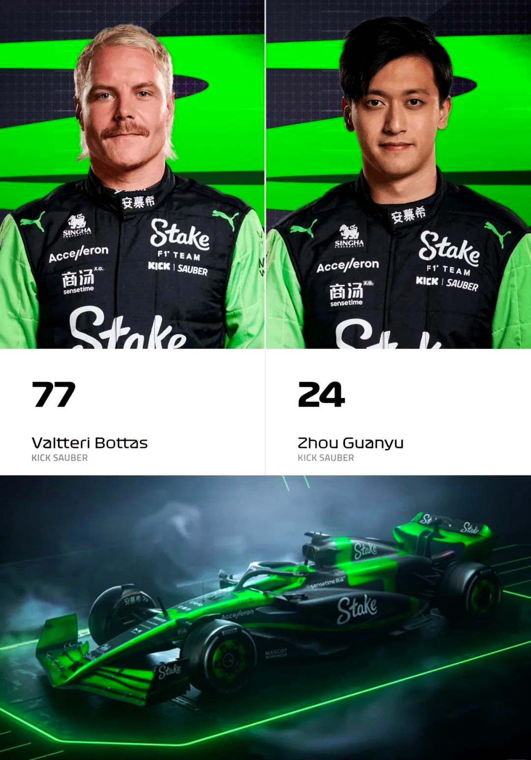 索伯车队险胜雷诺车队，诺里斯统治全场